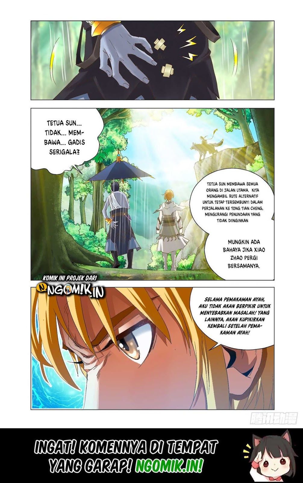 Battle Through The Heavens: Return Of The Beasts Chapter 03.1 Gambar 5