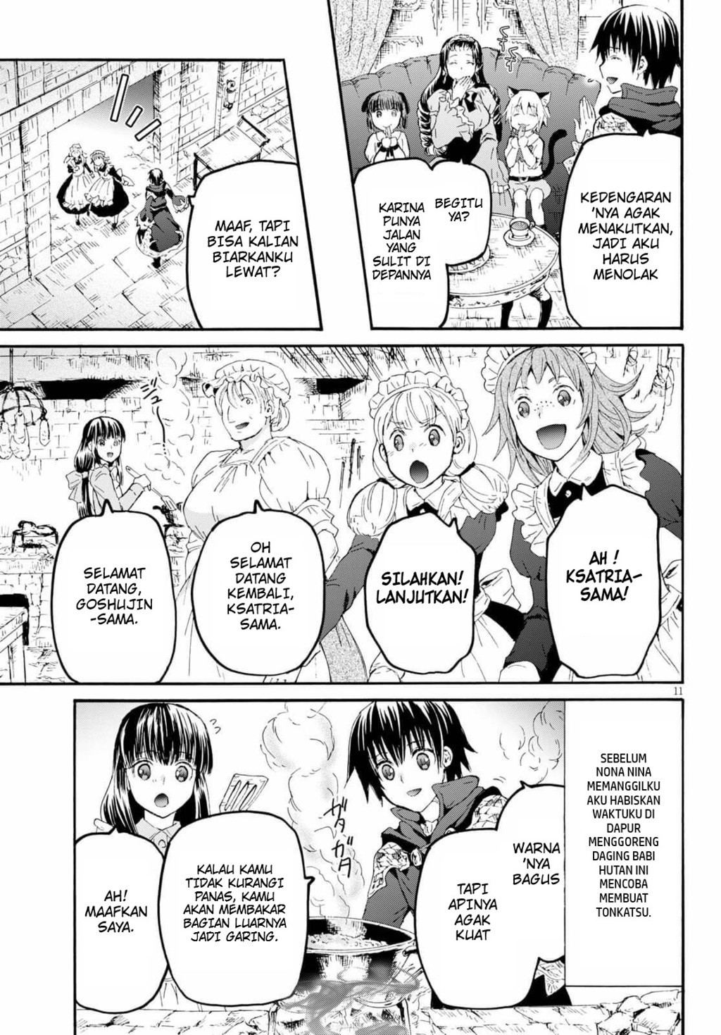 Death March kara Hajimaru Isekai Kyousoukyoku Chapter 65 Gambar 10