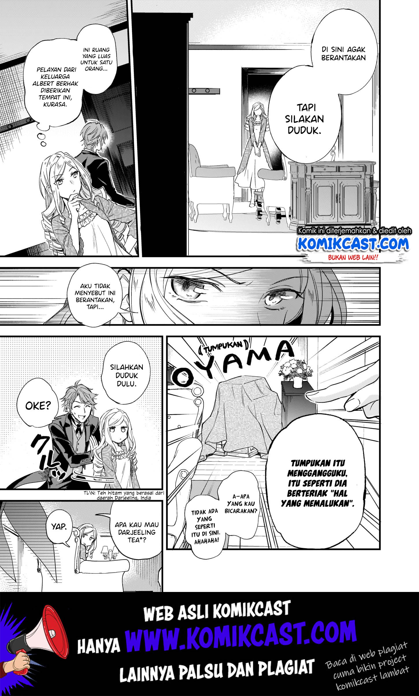 Albert Ke no Reijou wa Botsuraku wo go Shomou desu Chapter 06 Gambar 13