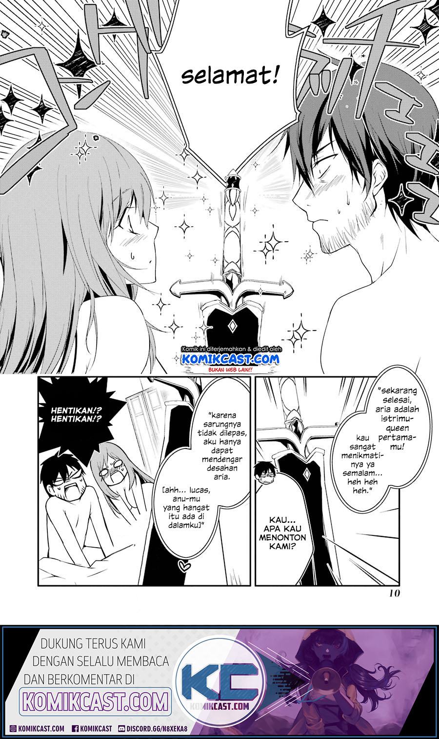 Mannen D-rank No Chuunen Boukensha Yotta Ikioi De Densetsu No Ken Wo Hikkonuku Chapter 09 Gambar 8