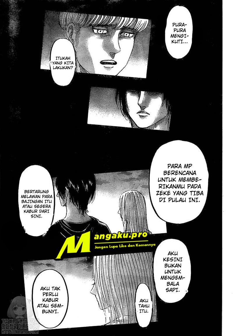 Shingeki no Kyojin Chapter 130.1 Gambar 10
