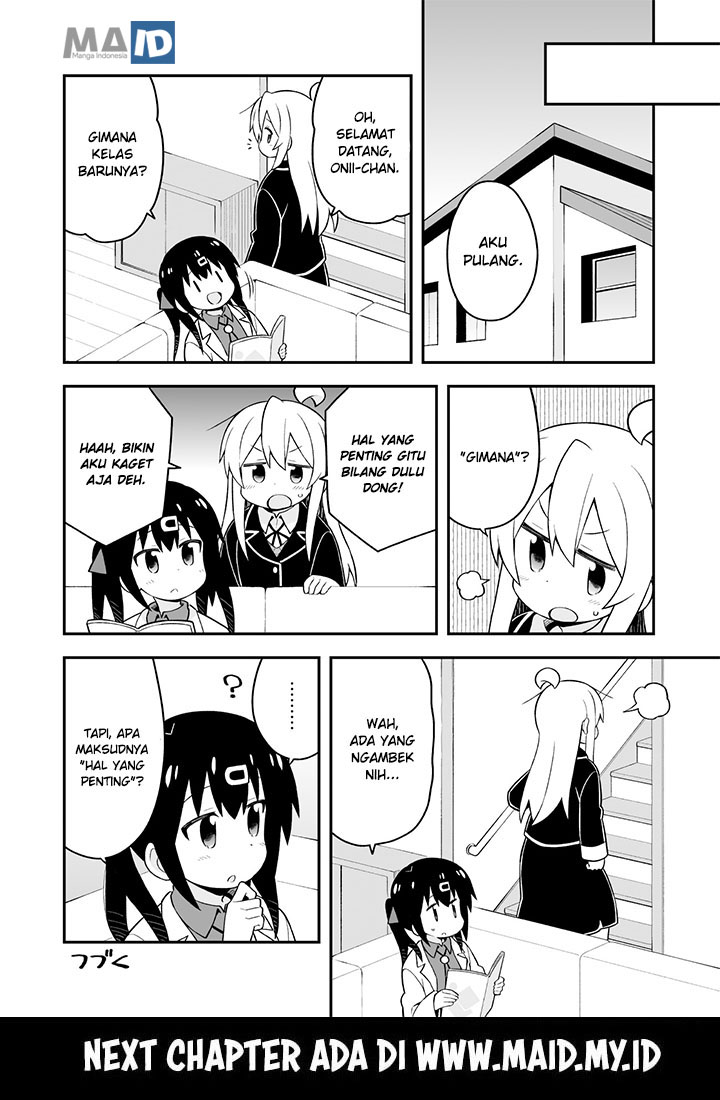 Onii-chan wa Oshimai Chapter 40 Gambar 16
