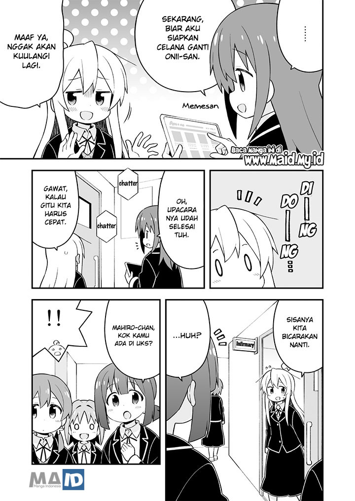 Onii-chan wa Oshimai Chapter 40 Gambar 9