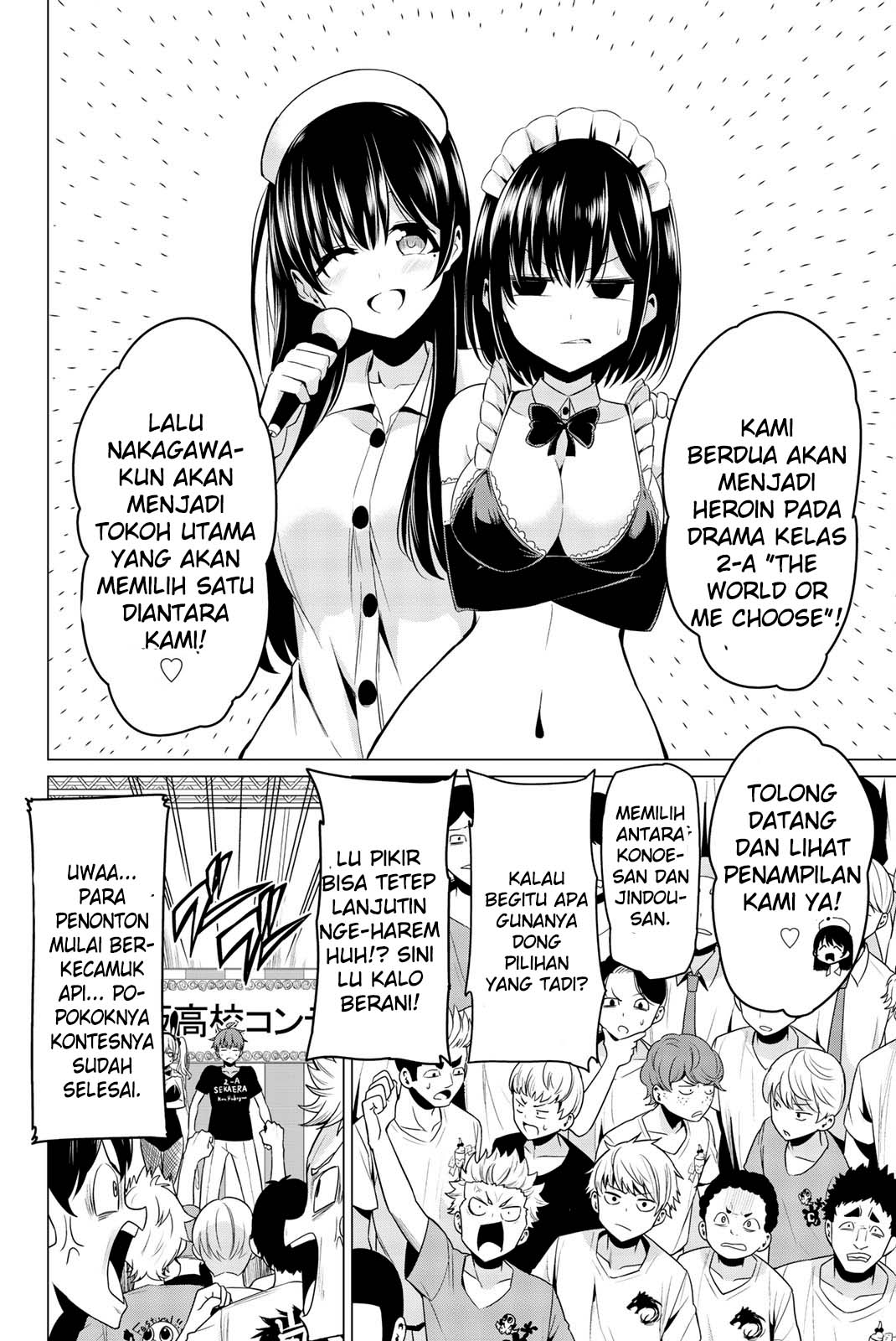 Sekai ka Kanojo ka Erabenai Chapter 27 Gambar 14