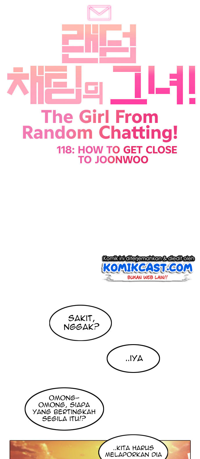 The Girl from Random Chatting! Chapter 118 Gambar 17