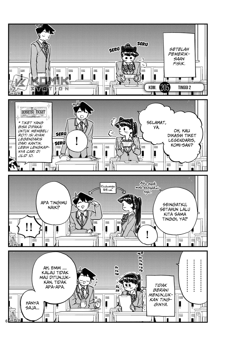 Baca Manga Komi-san wa Komyushou Desu Chapter 205 Gambar 2