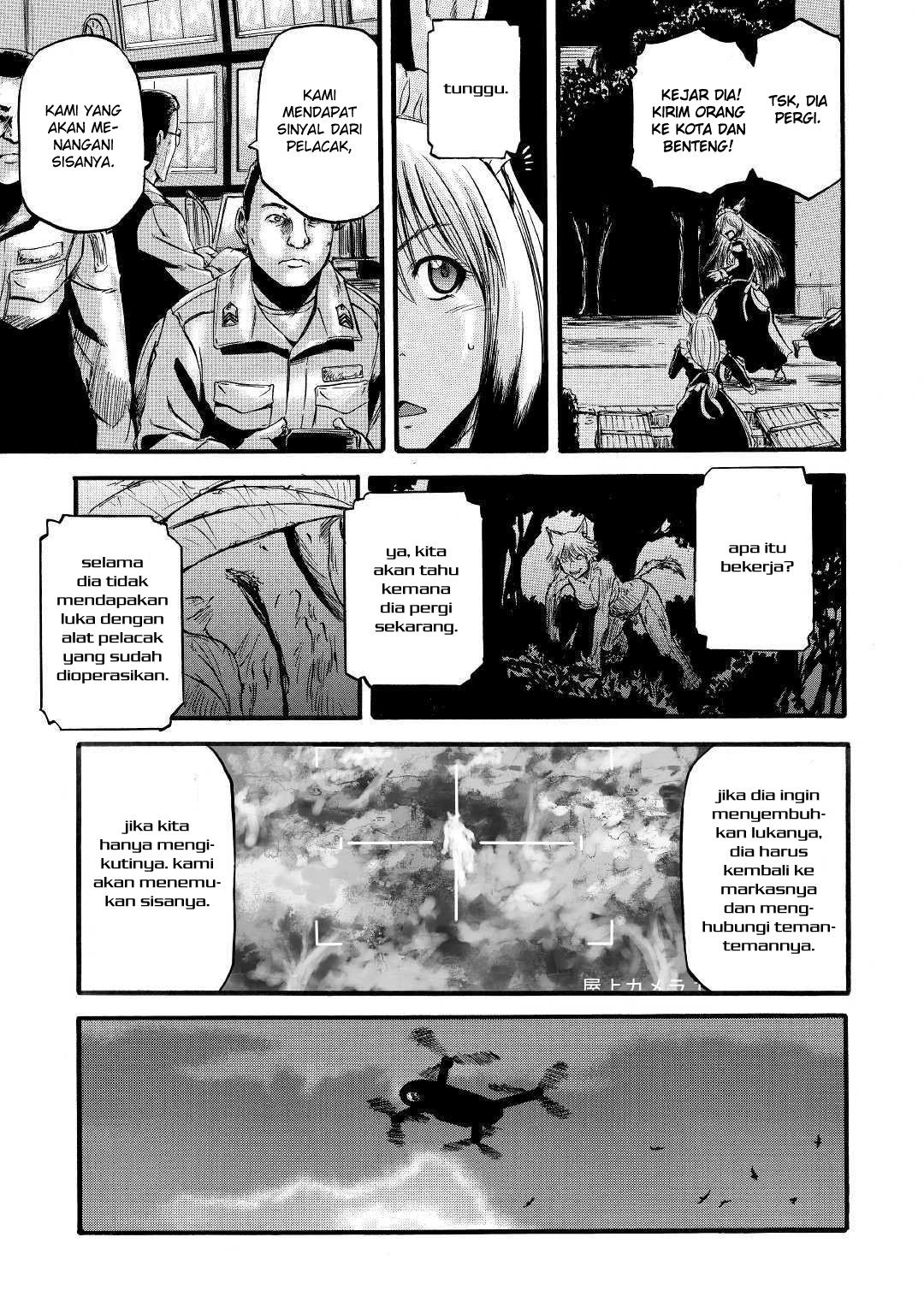 Gate – Jietai Kare no Chi nite Kaku Tatakeri Chapter 90 Gambar 29