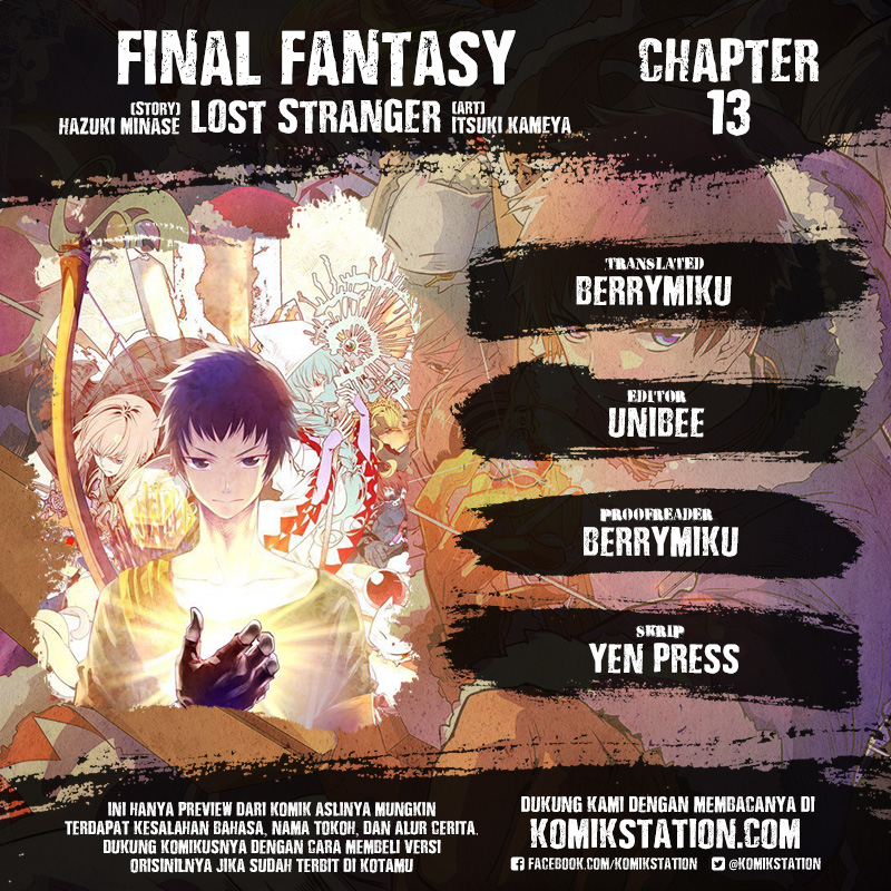 Baca Komik Final Fantasy: Lost Stranger Chapter 13 Gambar 1
