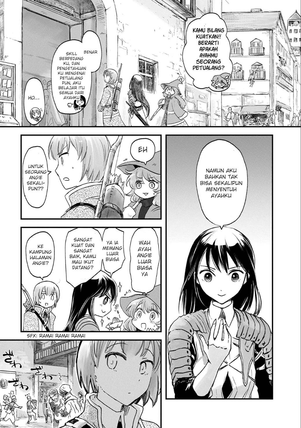 Boukensha ni Naritai to Miyako ni Deteitta Musume ga S Rank ni Natteta Chapter 01 Gambar 12