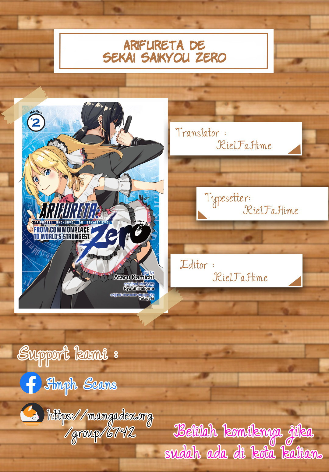 Baca Komik Arifureta Shokugyou de Sekai Saikyou Zero Chapter 05 Gambar 1
