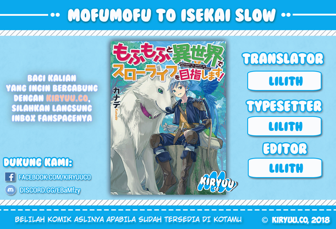 Baca Komik Mofumofu to Isekai Slow Life o Mezashimasu! Chapter 01 Gambar 1