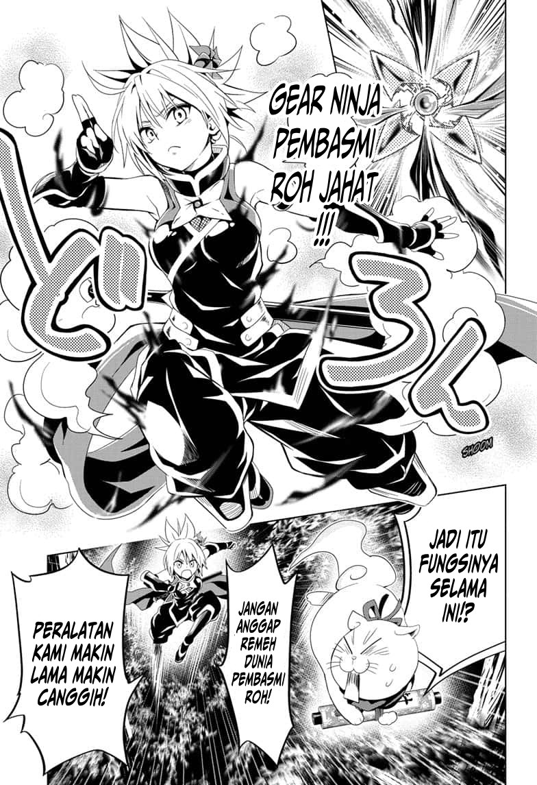 Ayakashi Triangle Chapter 03 Gambar 13