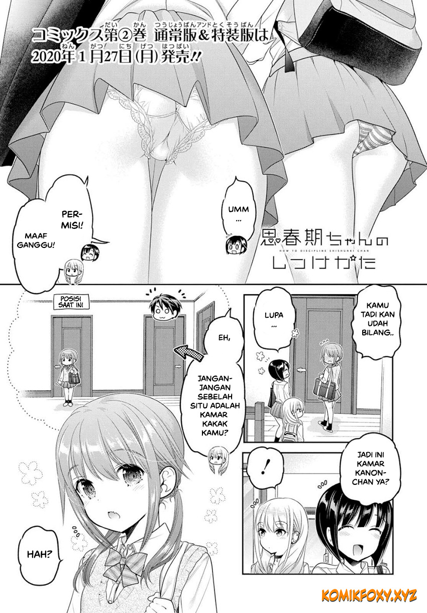 Baca Manga Shishunki-chan no Shitsukekata Chapter 08 Gambar 2