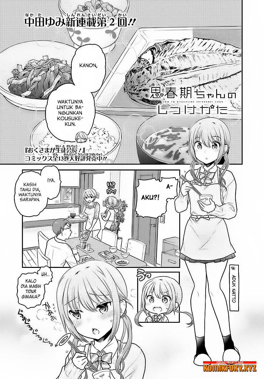 Baca Manga Shishunki-chan no Shitsukekata Chapter 02 Gambar 2
