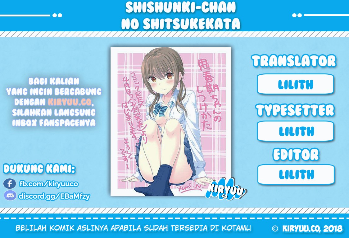 Baca Manga Shishunki-chan no Shitsukekata Chapter 01 Gambar 2