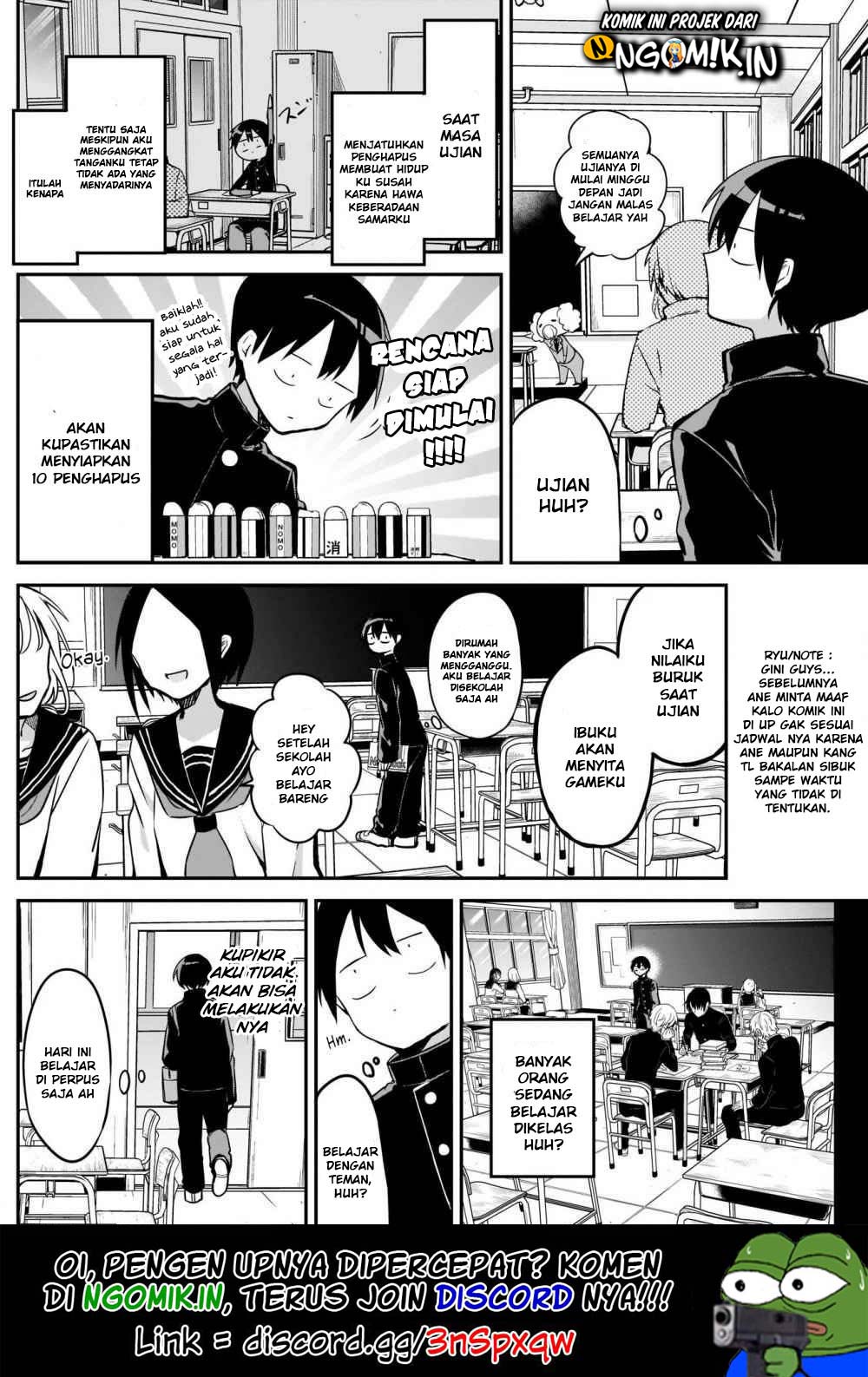 Kubo-san wa Boku (Mobu) wo Yurusanai Chapter 20 Gambar 3