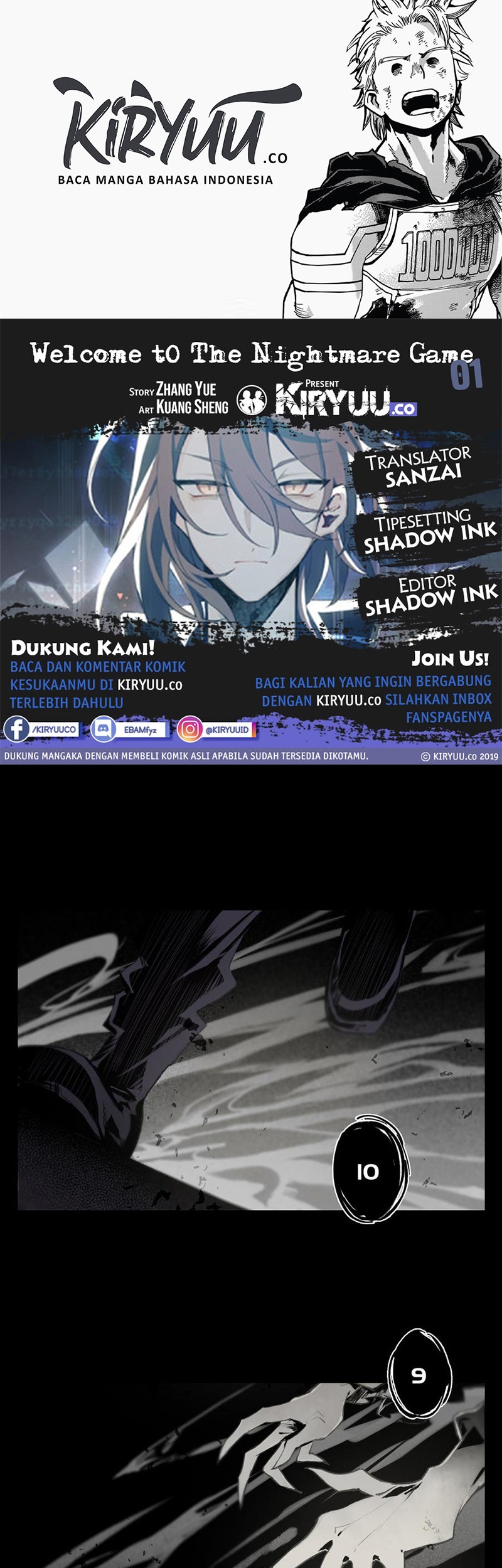 Baca Komik Welcome to the Nightmare Game Chapter 01 Gambar 1
