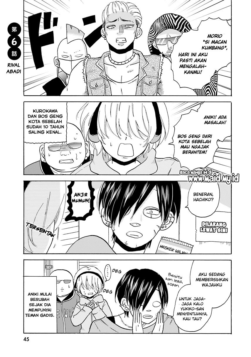 Yankee-kun to Hakujou Gaaru Chapter 06 Gambar 5