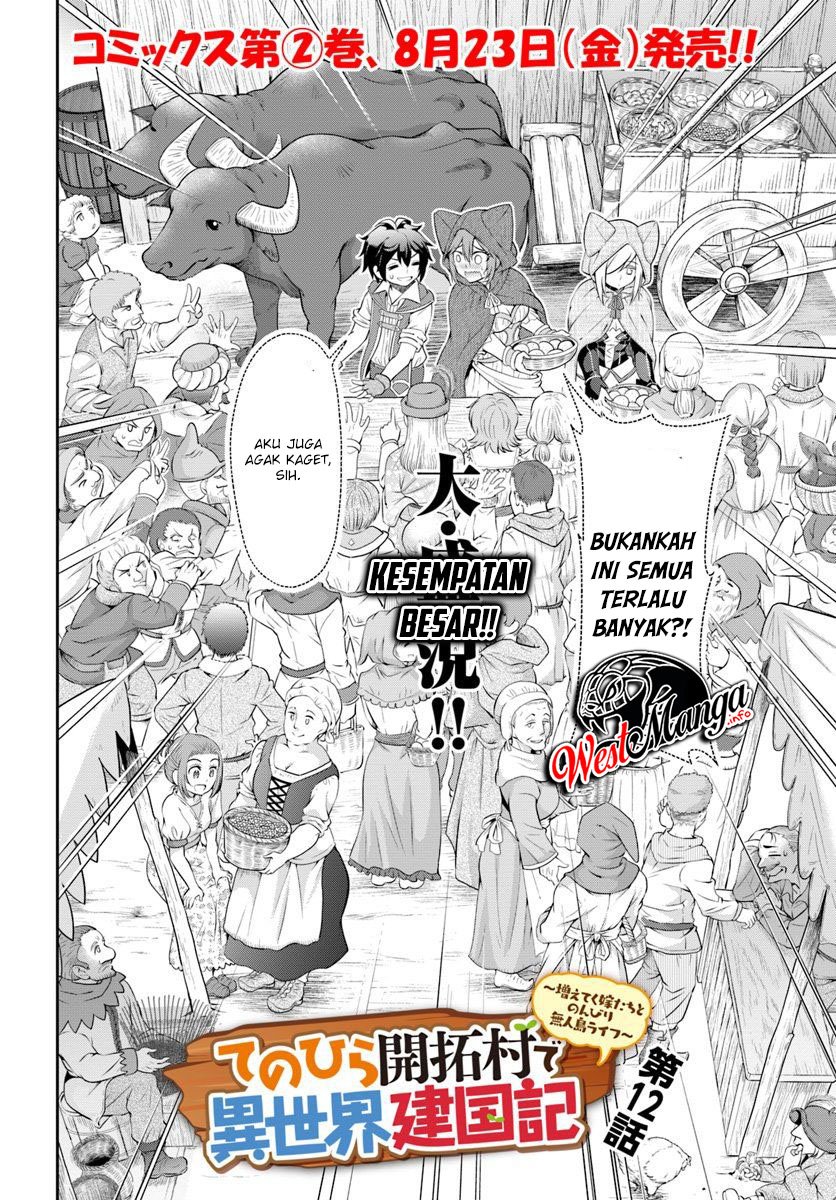 Tenohira Kaitaku Mura de Isekai Kenkokuki: Fueteku Yome-tachi to Nonbiri Mujintou Life (fix) Chapter 12 Gambar 4