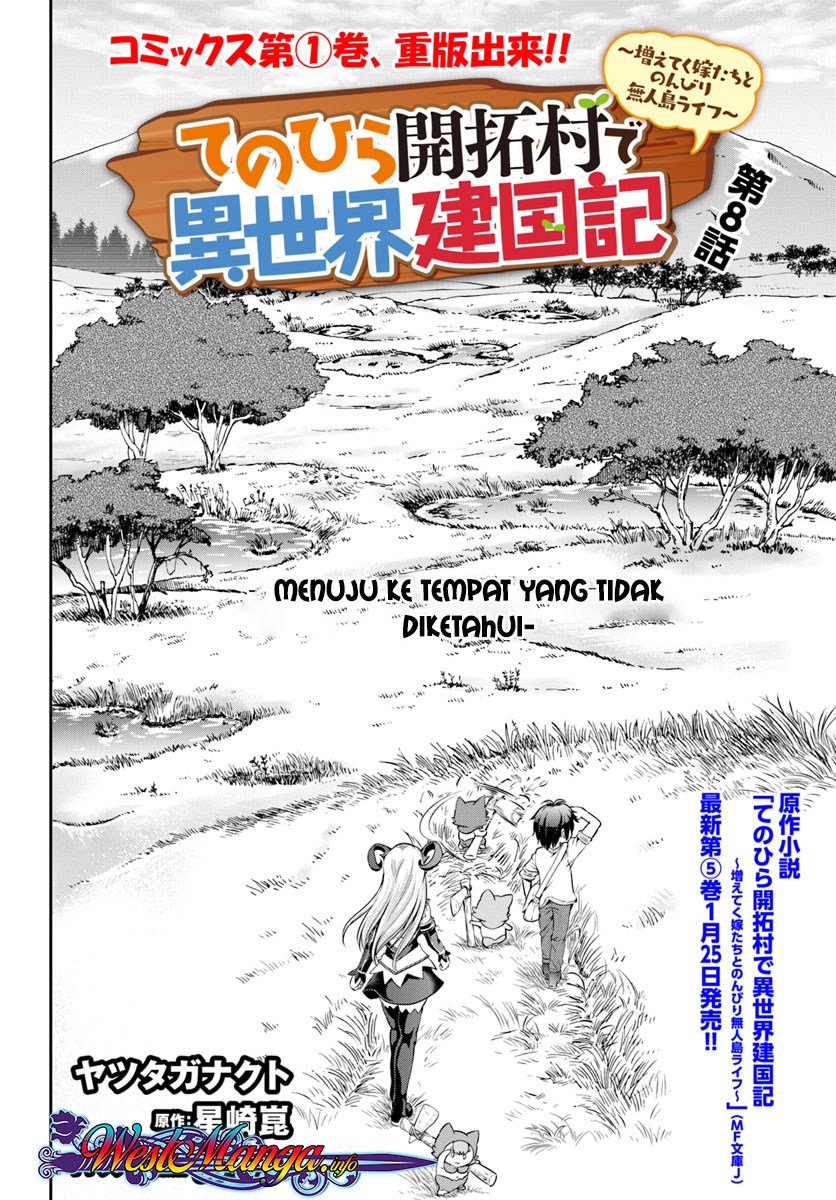 Tenohira Kaitaku Mura de Isekai Kenkokuki: Fueteku Yome-tachi to Nonbiri Mujintou Life (fix) Chapter 08 Gambar 3