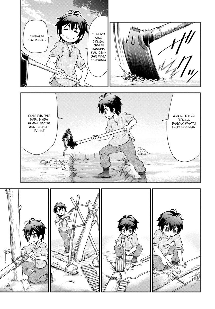 Tenohira Kaitaku Mura de Isekai Kenkokuki: Fueteku Yome-tachi to Nonbiri Mujintou Life (fix) Chapter 03 Gambar 18