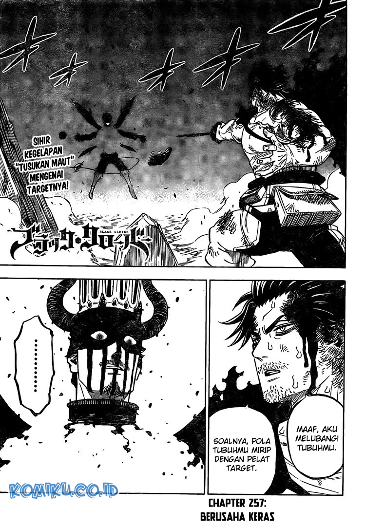Baca Manga Black Clover Chapter 257 Gambar 2