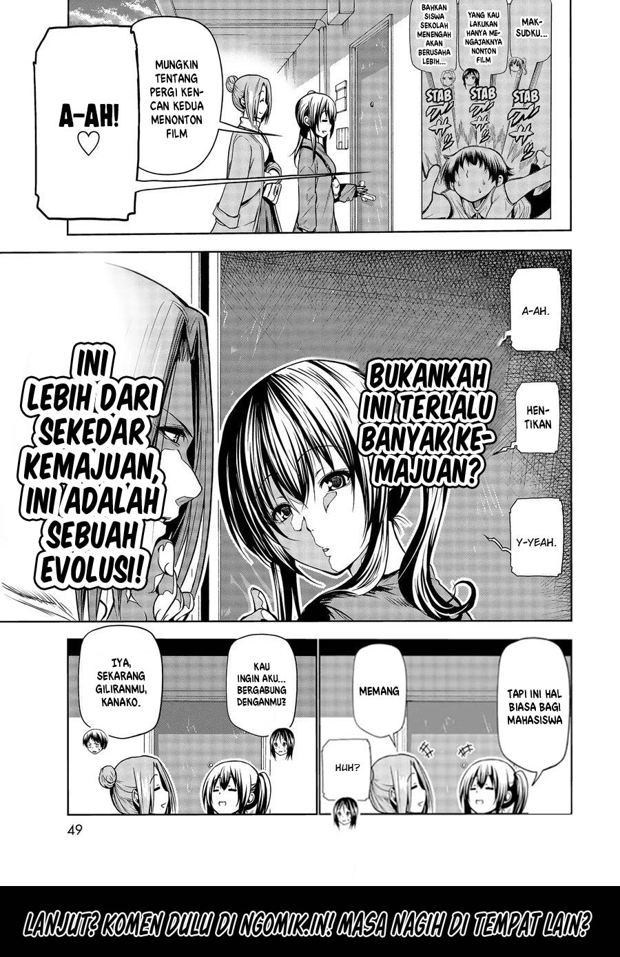 Grand Blue Chapter 62 Gambar 18