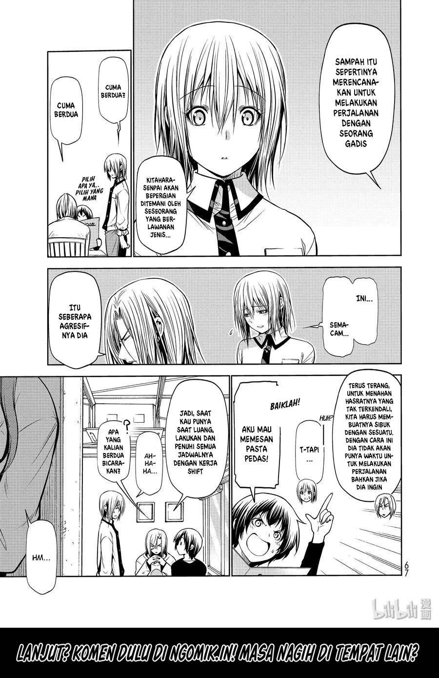 Grand Blue Chapter 62 Gambar 36