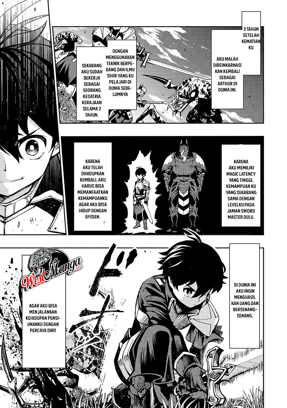 Umarekawatta “Kensei” wa Raku o Shitai Chapter 01 Gambar 10