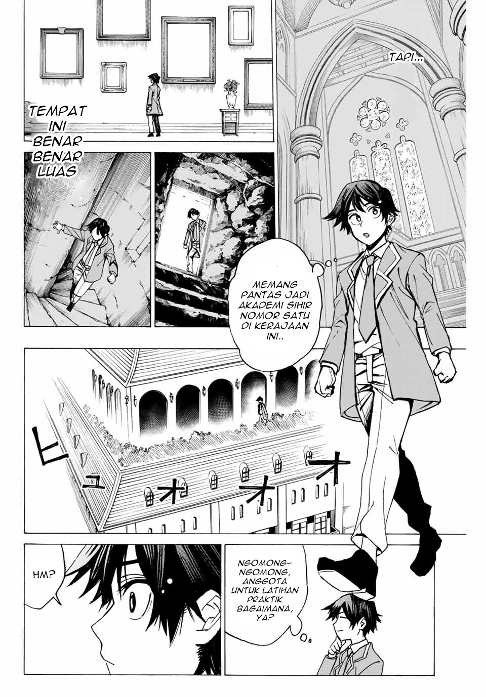 Hyouken no Majutsushi ga Sekai wo Suberu Sekai Saikyou no Majutsushi dearu Shounen wa, Majutsu Gakuin ni Nyuugaku Suru Chapter 02.1 Gambar 21