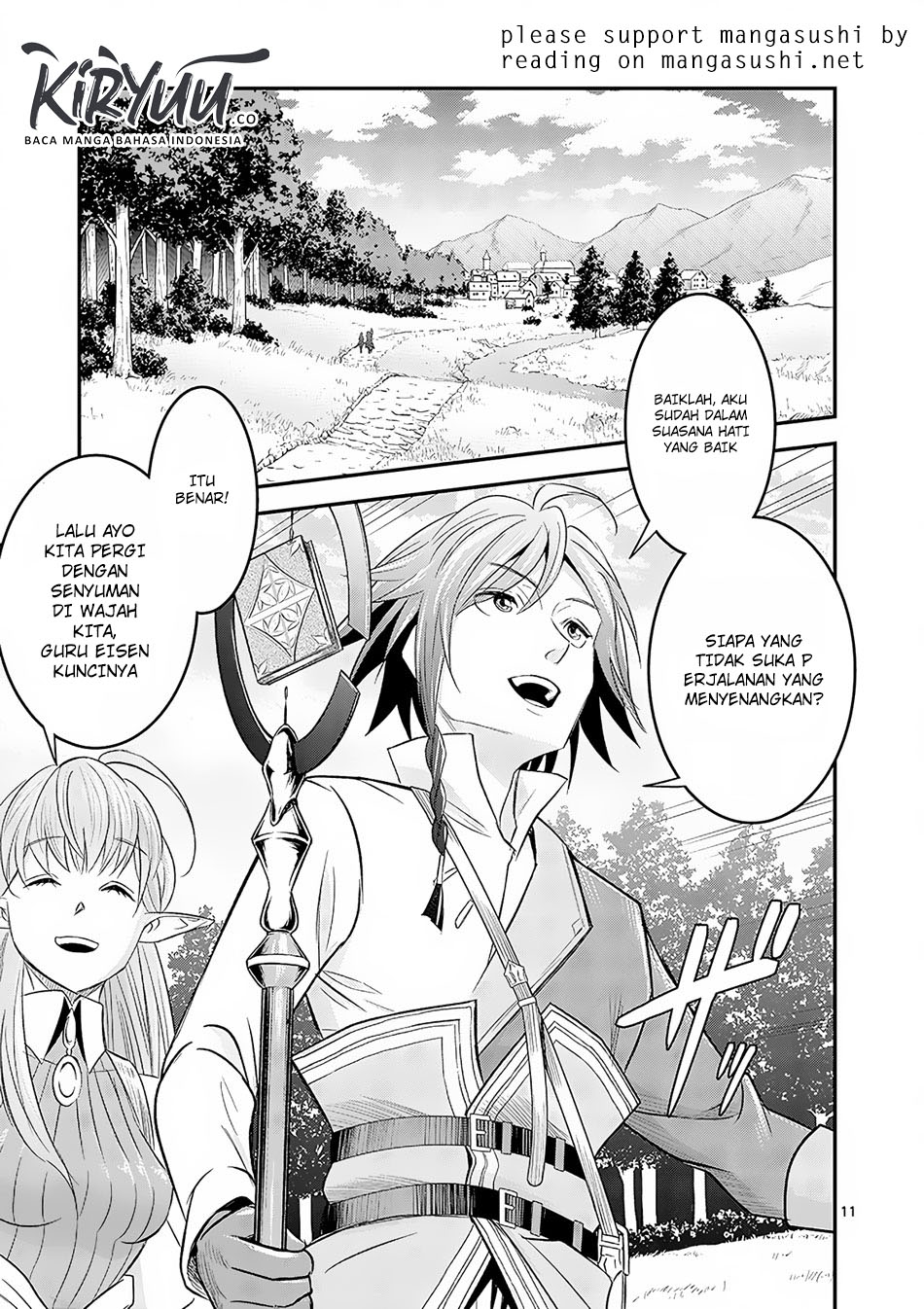 100-nin no Eiyuu o Sodateta Saikyou Yogensha wa Chapter 04.1 Gambar 12
