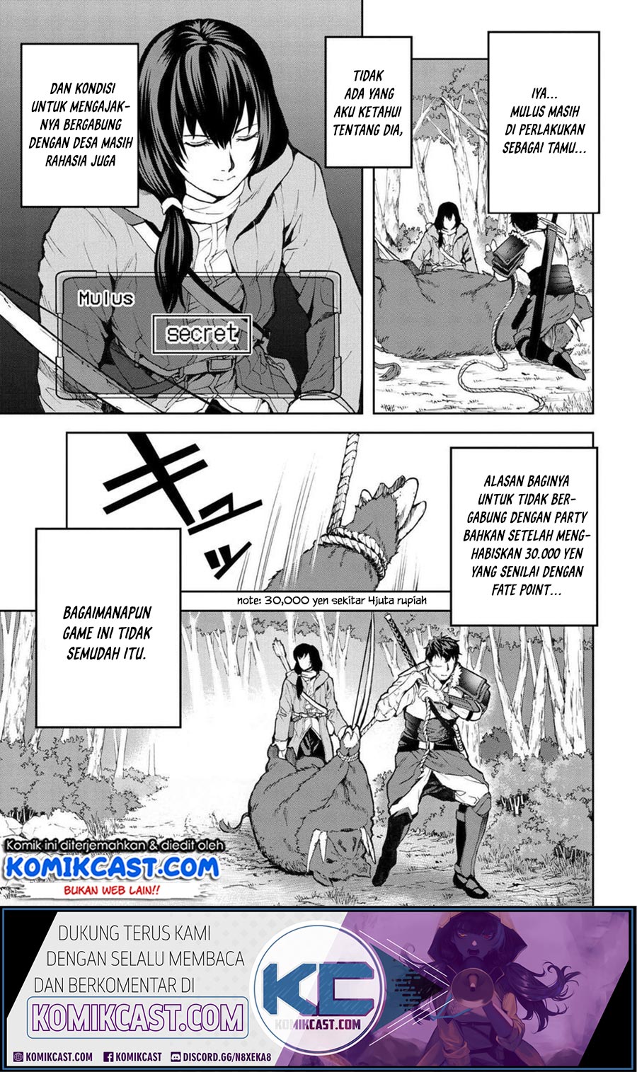 This Village Sim NPC Could Only Be Human Chapter 07.1 Gambar 12