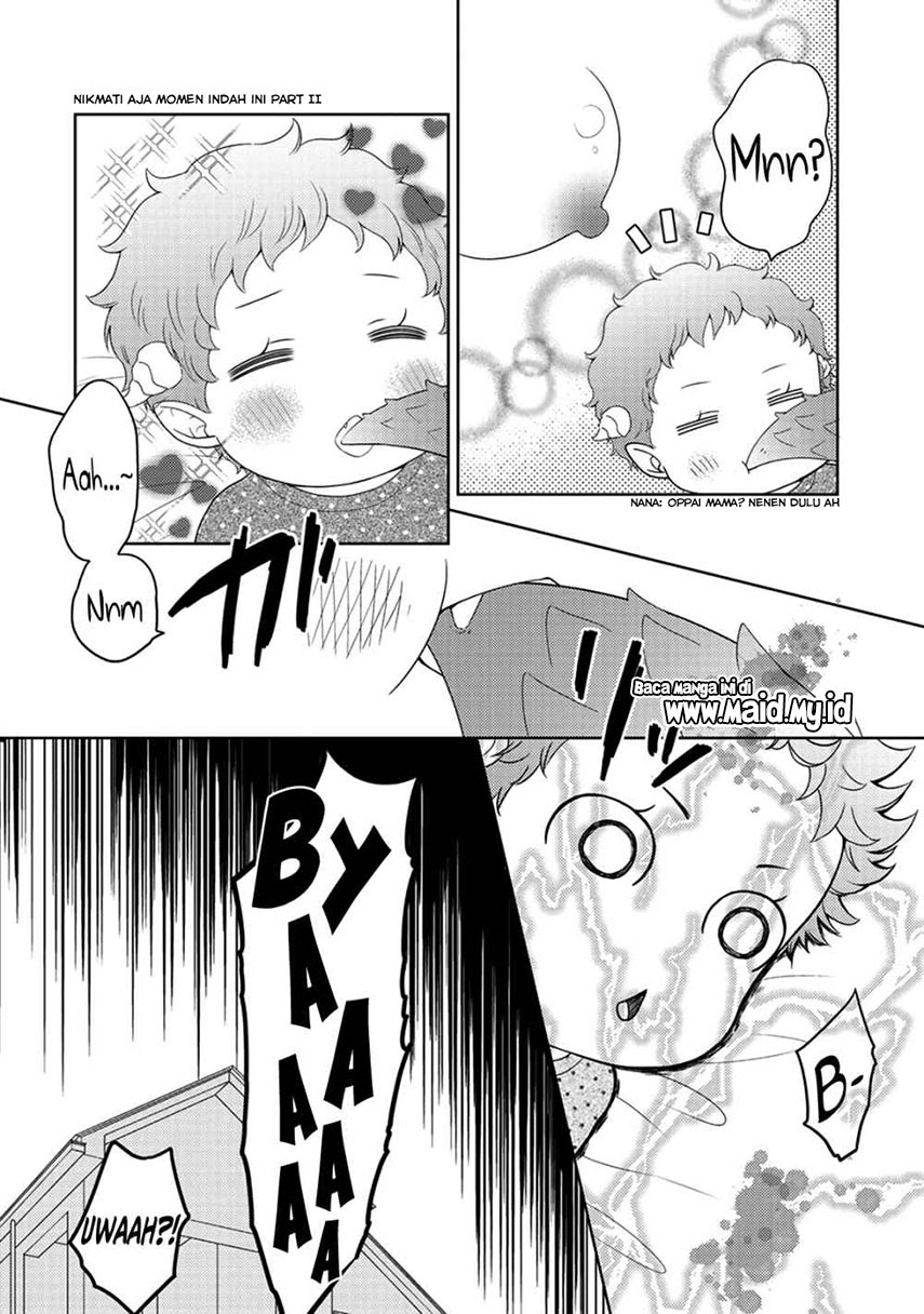 Kitaku Tochuu de Yome to Musume ga Dekita n dakedo, Dragon datta Chapter 09.2 Gambar 16