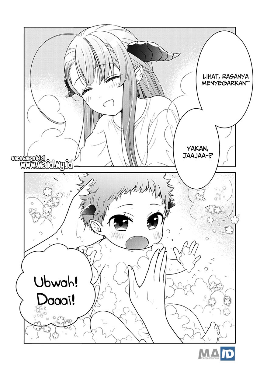 Kitaku Tochuu de Yome to Musume ga Dekita n dakedo, Dragon datta Chapter 09.1 Gambar 5