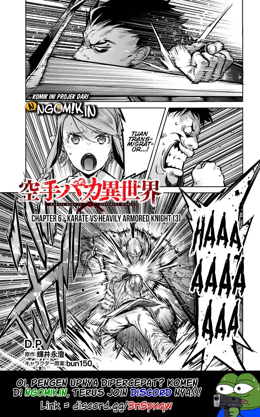 Baca Manga Karate Baka Isekai Chapter 06 Gambar 2