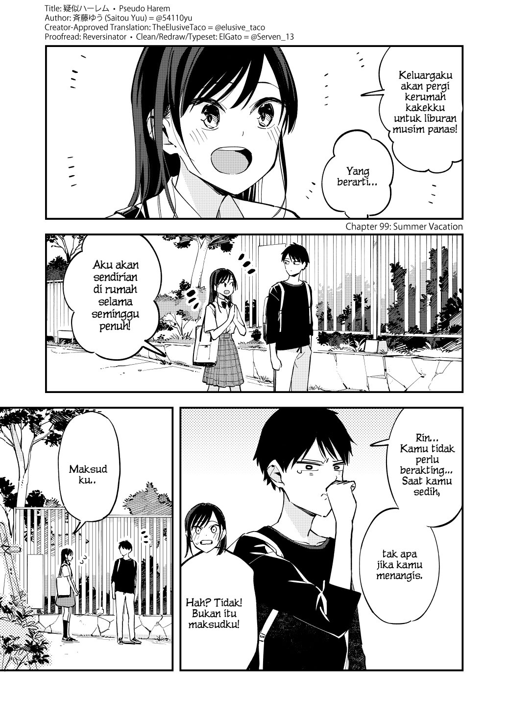 Baca Komik Pseudo Harem Chapter 99 Gambar 1
