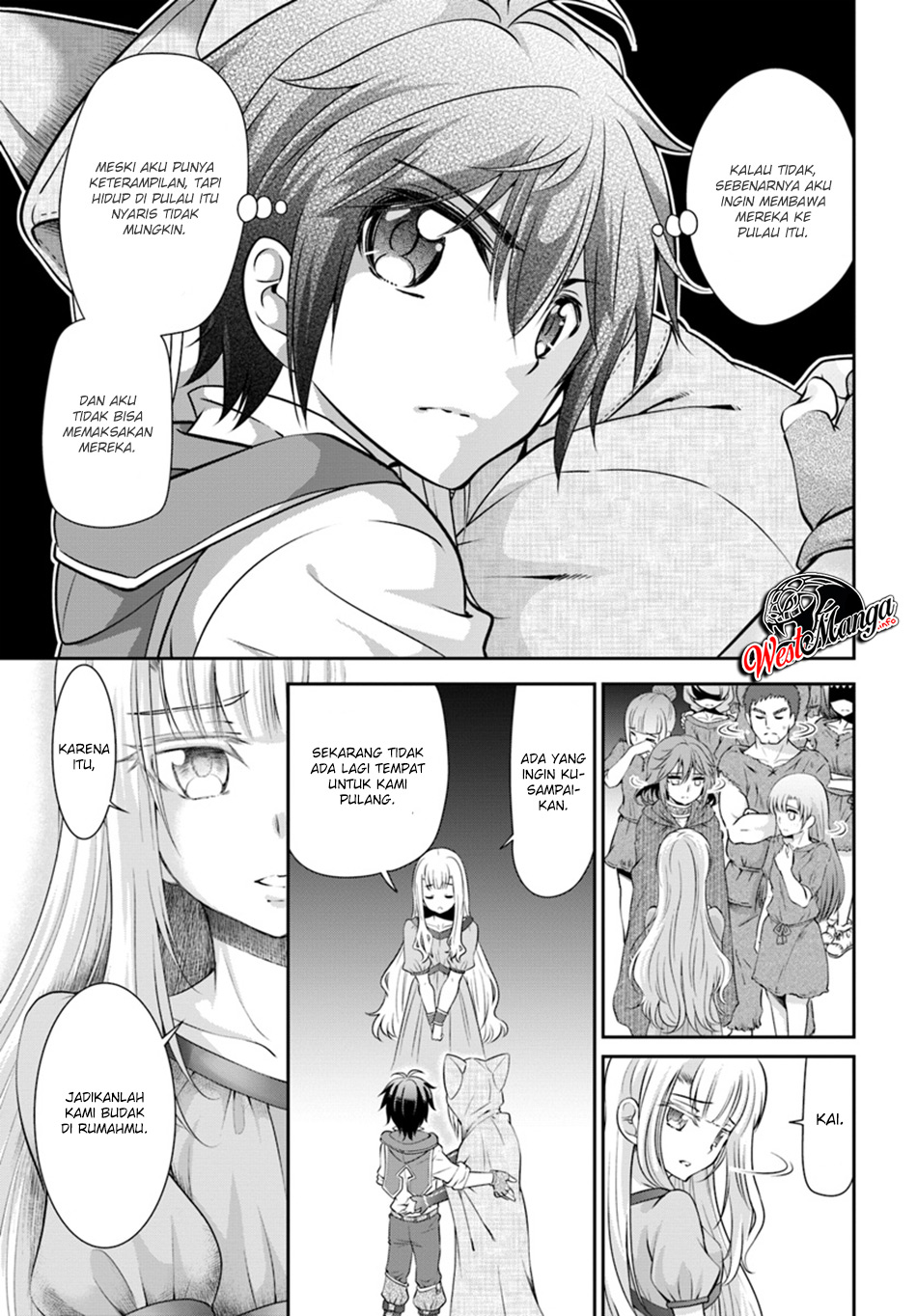 Tenohira Kaitaku Mura de Isekai Kenkokuki: Fueteku Yome-tachi to Nonbiri Mujintou Life (fix) Chapter 16 Gambar 18