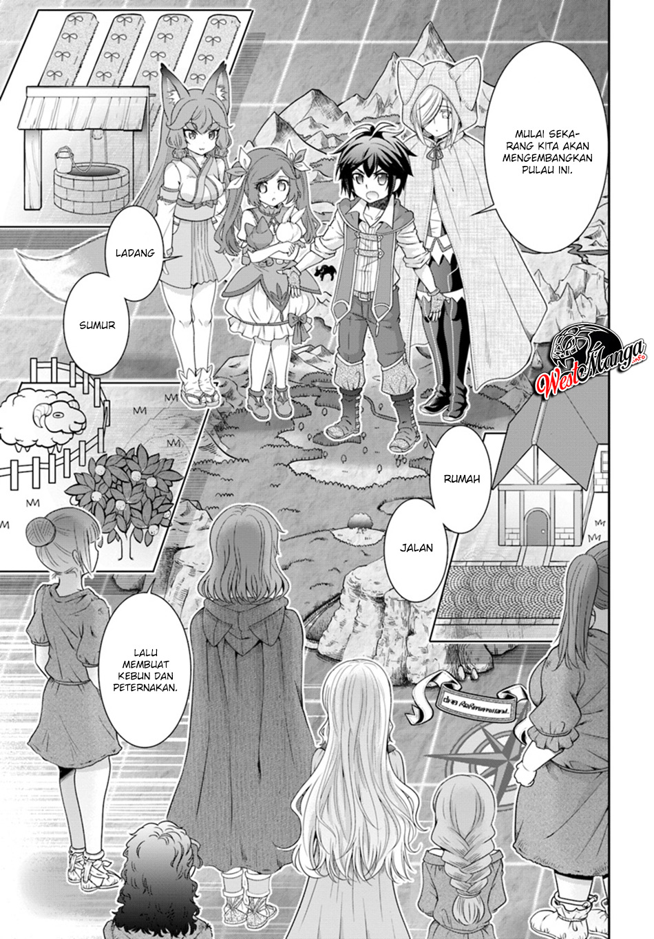 Tenohira Kaitaku Mura de Isekai Kenkokuki: Fueteku Yome-tachi to Nonbiri Mujintou Life (fix) Chapter 16 Gambar 29