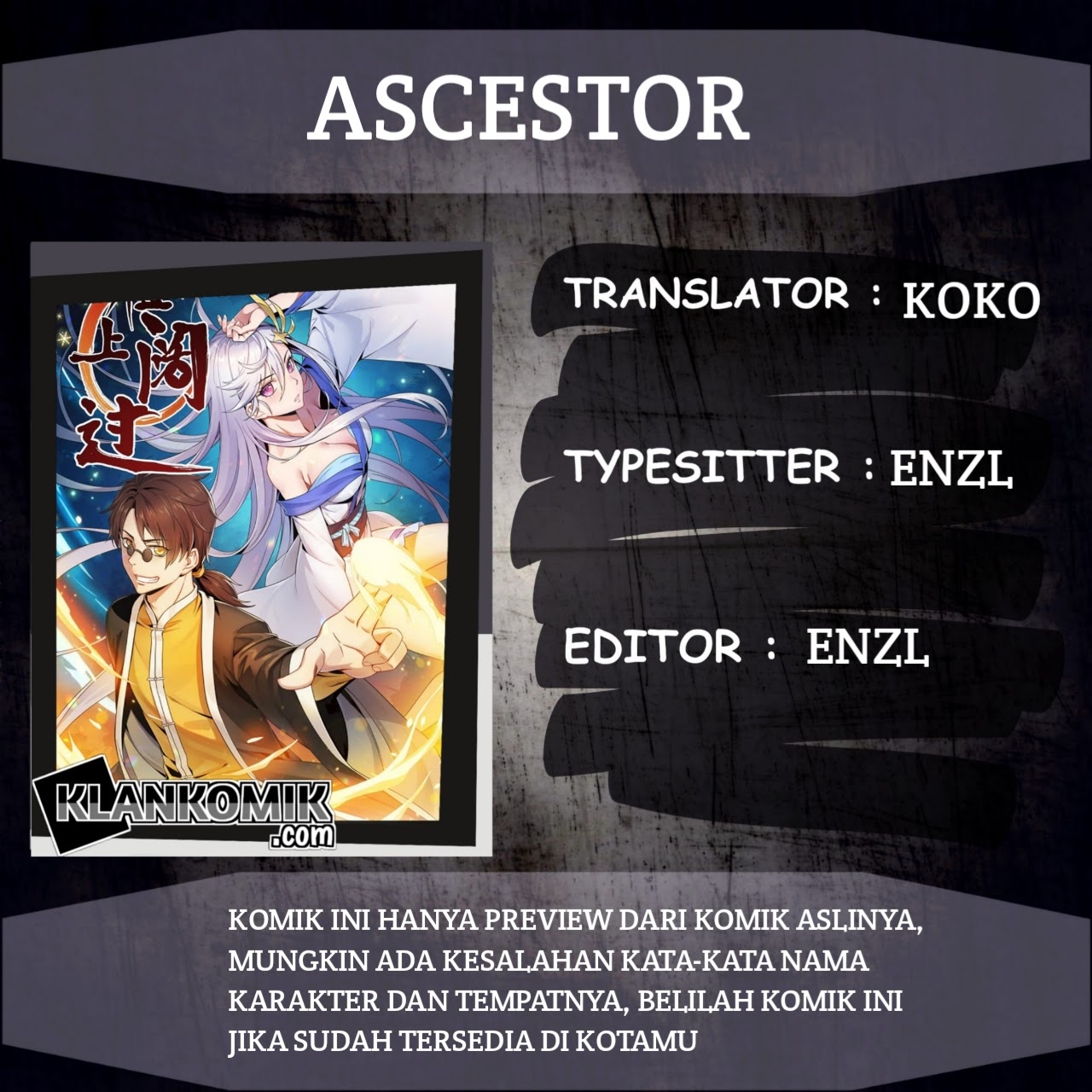 Baca Komik Ancestor Chapter 01 Gambar 1