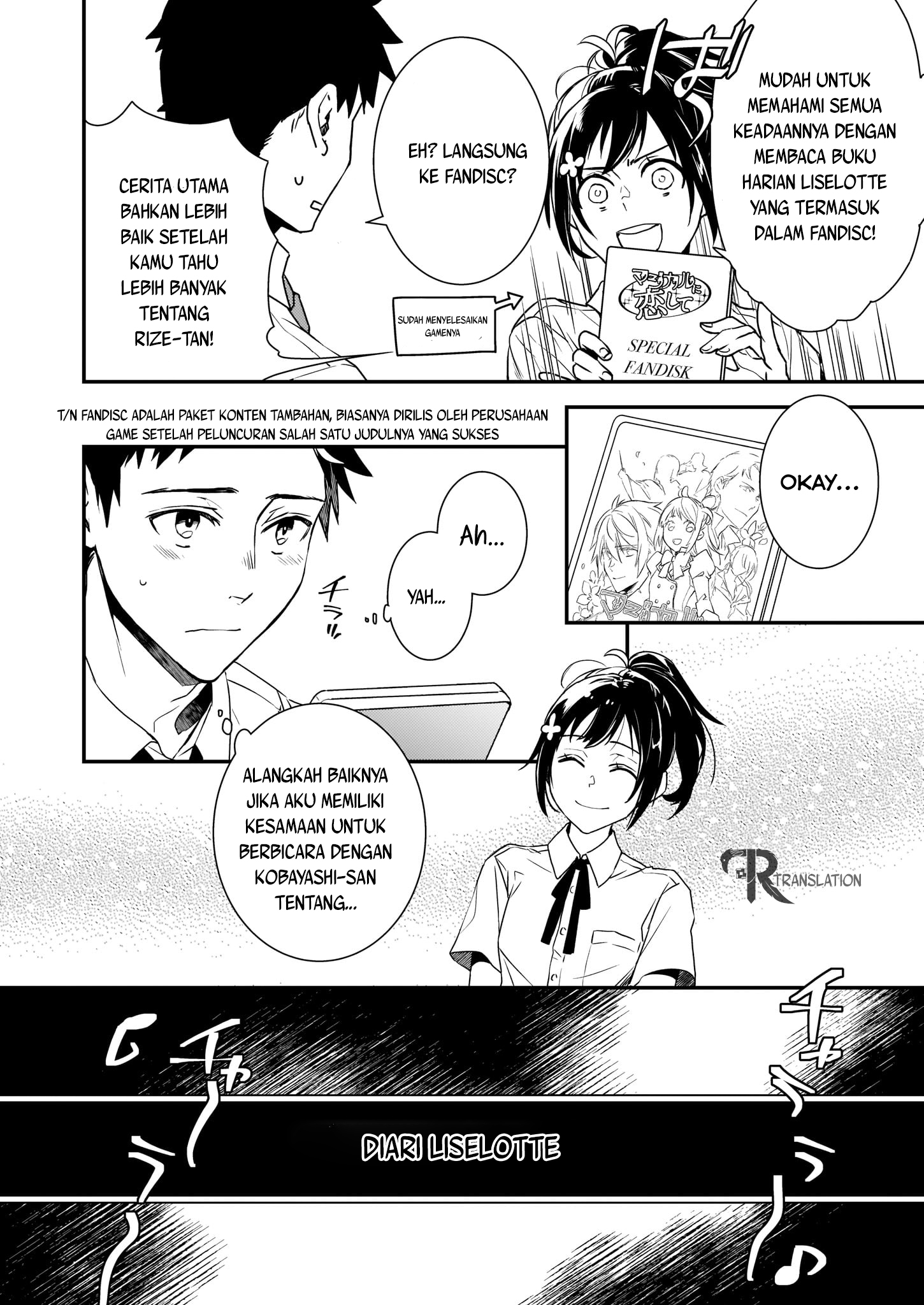 Tsundere Akuyaku Reijou Liselotte to Jikkyou no Endo-kun to Kaisetsu no Kobayashi-san Chapter 01 Gambar 7