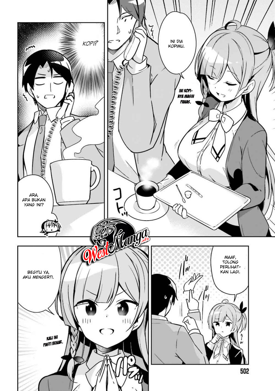 Senpai! Let's Have an Office Romance ♪ Chapter 05.1 Gambar 5