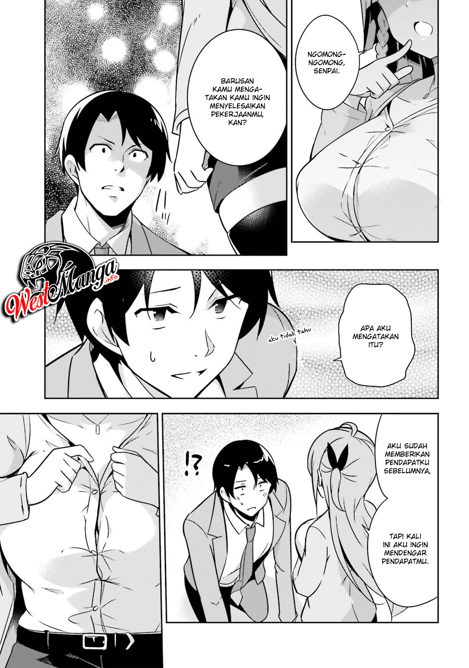 Senpai! Let's Have an Office Romance ♪ Chapter 02 Gambar 14
