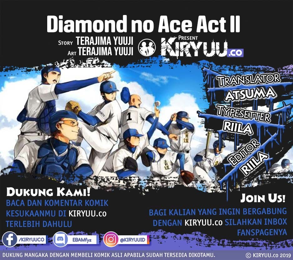 Baca Komik Diamond no Ace Act 2 Chapter 218 Gambar 1