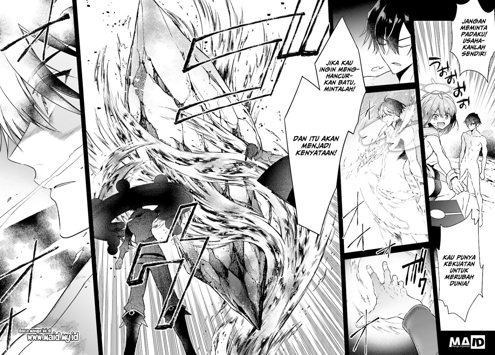 Realist Maou Niyoru Seiiki Naki Isekai Kaikaku Chapter 02.2 Gambar 7