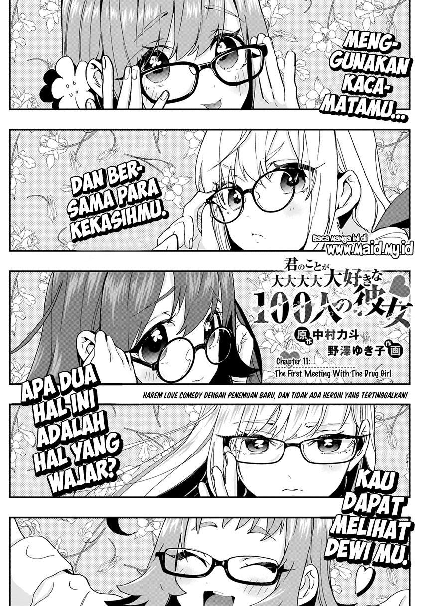 Kimi no Koto ga Dai Dai Dai Dai Daisuki na 100-ri no Kanojo Chapter 11 Gambar 9