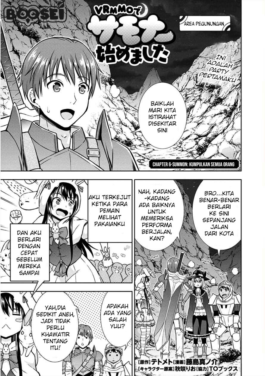 Baca Manga VRMMO Summoner Hajimemashita Chapter 06 Gambar 2