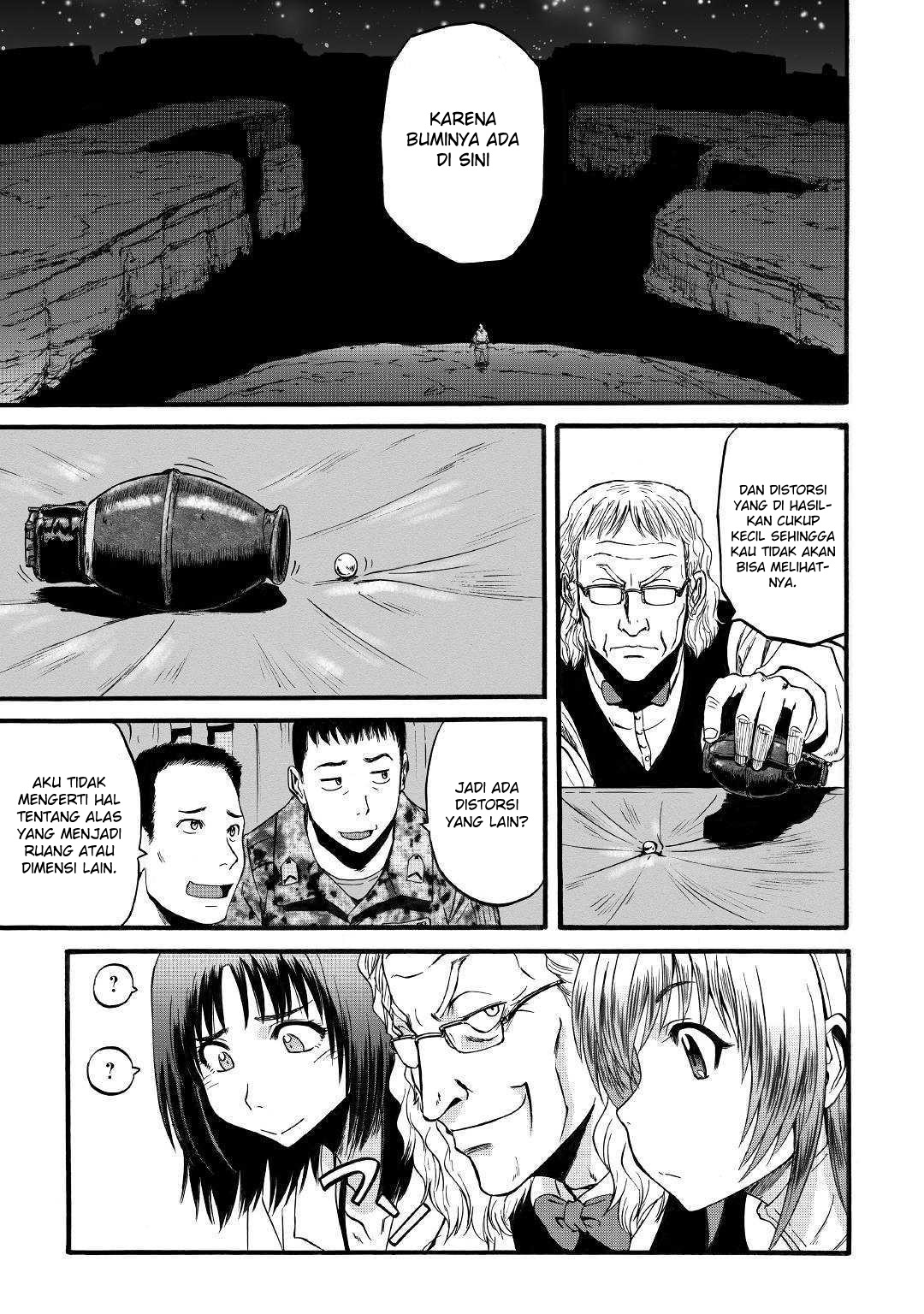 Gate – Jietai Kare no Chi nite Kaku Tatakeri Chapter 94 Gambar 33