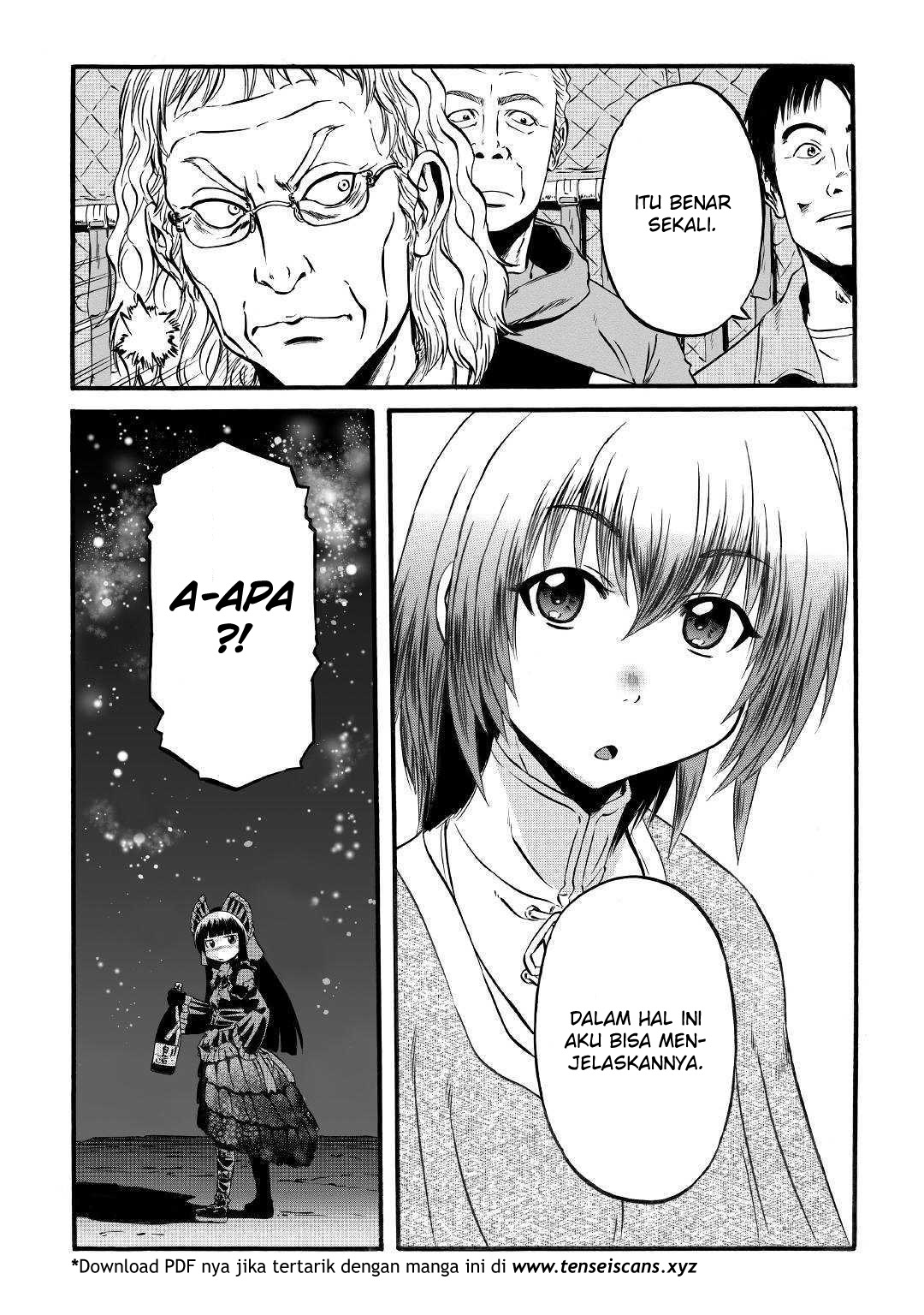 Gate – Jietai Kare no Chi nite Kaku Tatakeri Chapter 94 Gambar 36