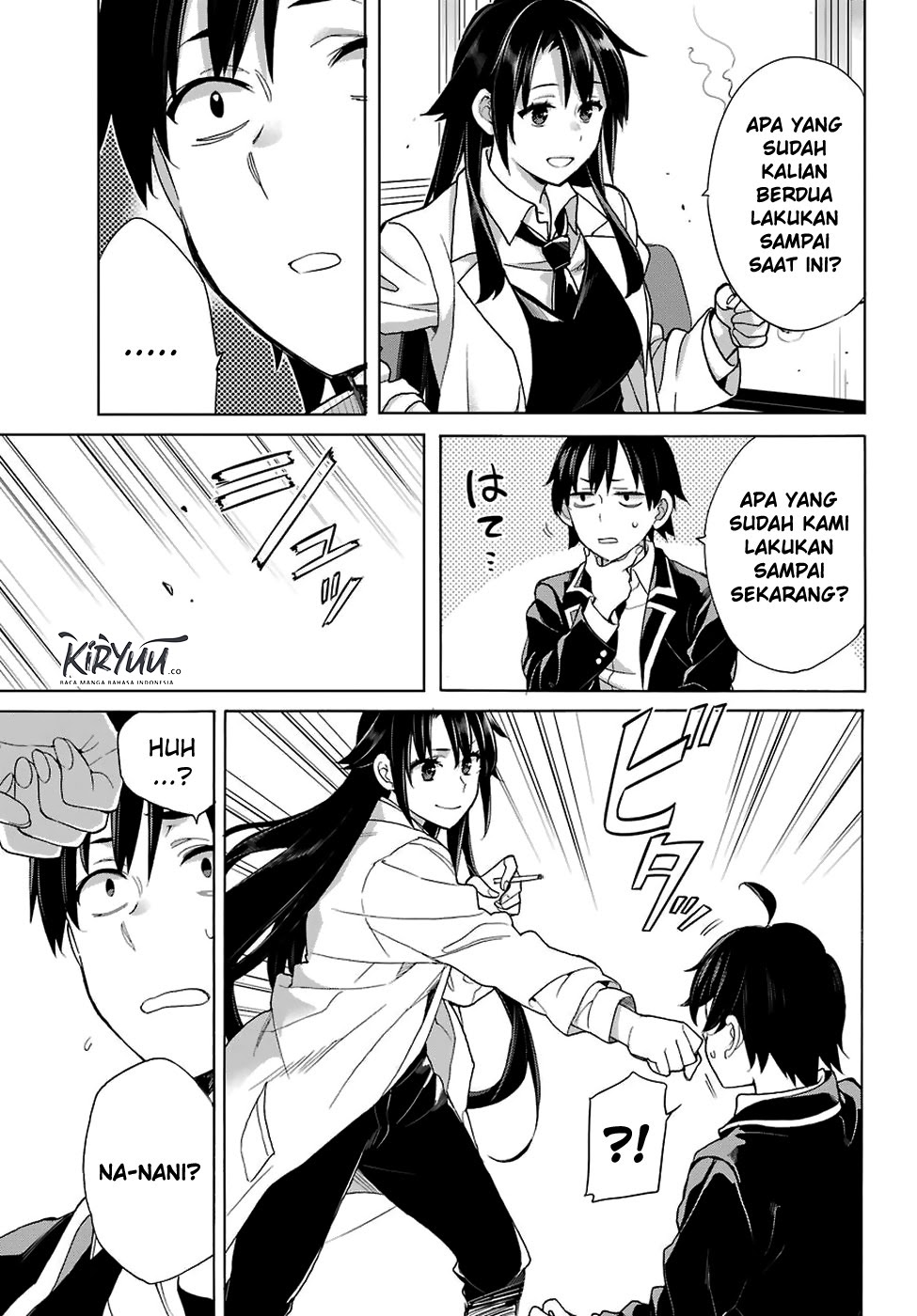 Yahari Ore no Seishun Love Comedy wa Machigatteiru.: Monologue Chapter 76 Gambar 15