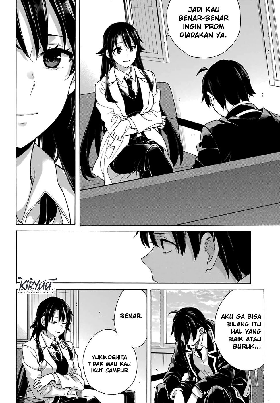 Yahari Ore no Seishun Love Comedy wa Machigatteiru.: Monologue Chapter 76 Gambar 4